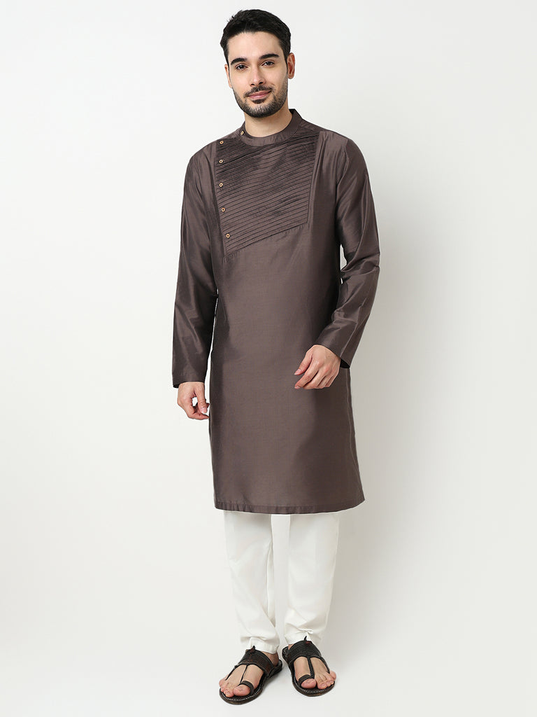Pintuck Long Kurta