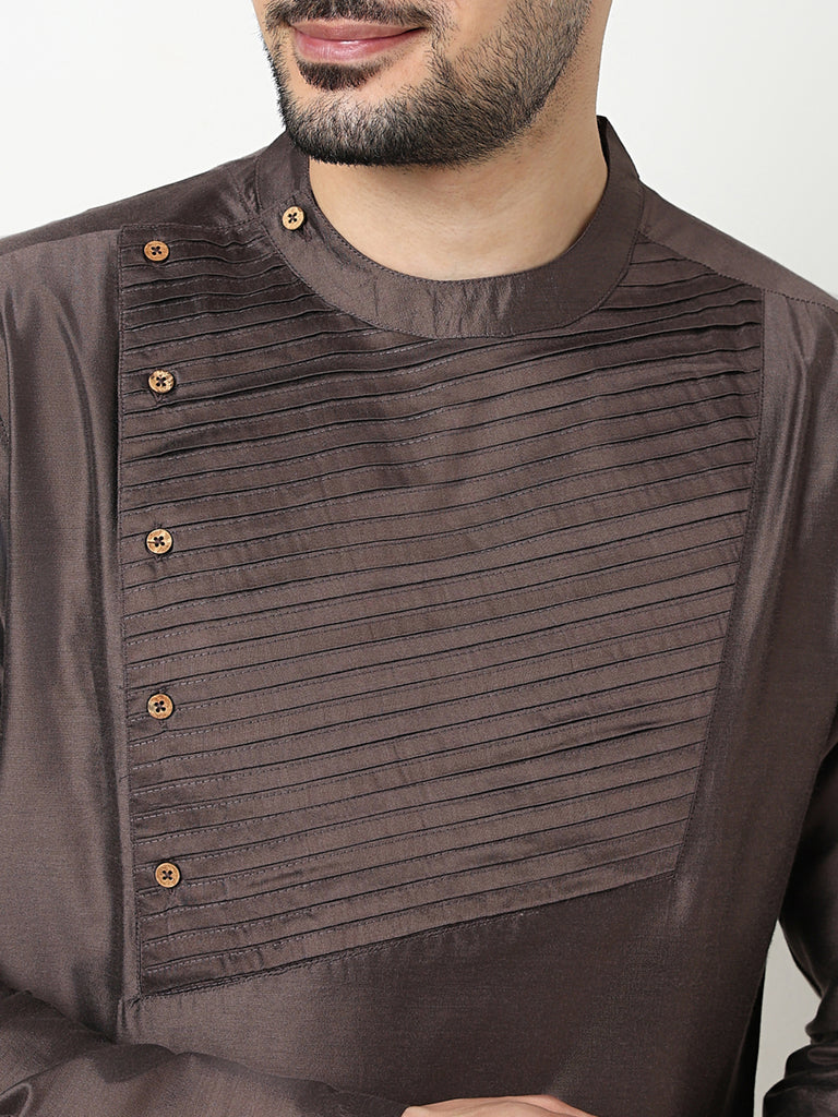Pintuck Long Kurta