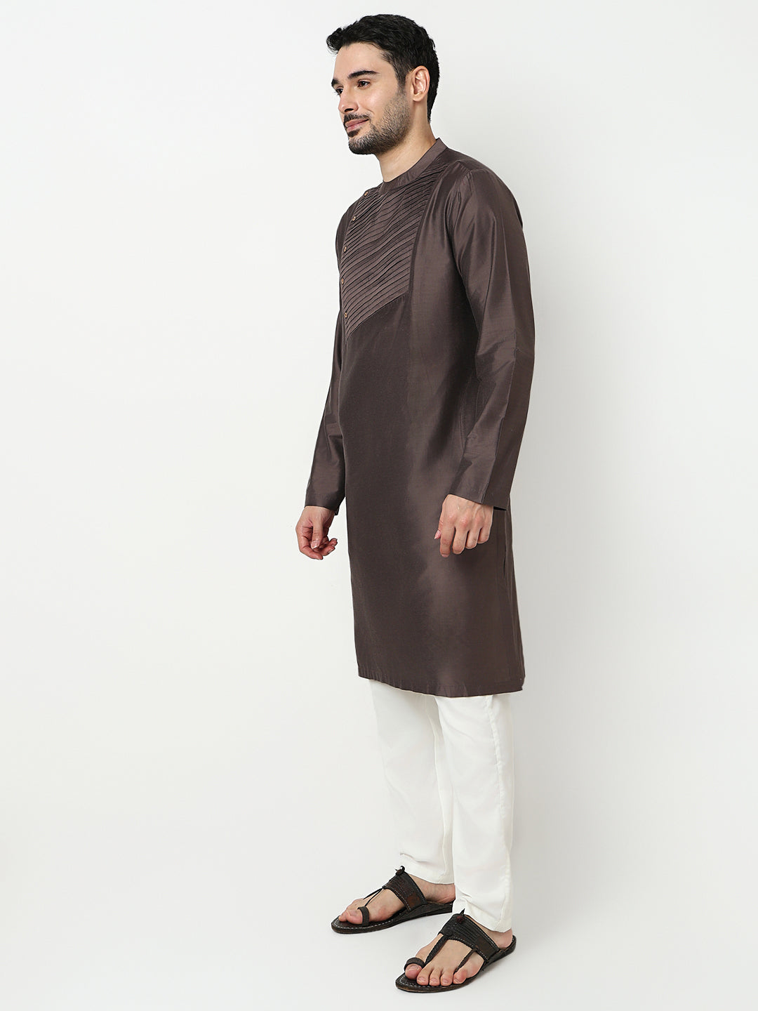 Pintuck Long Kurta