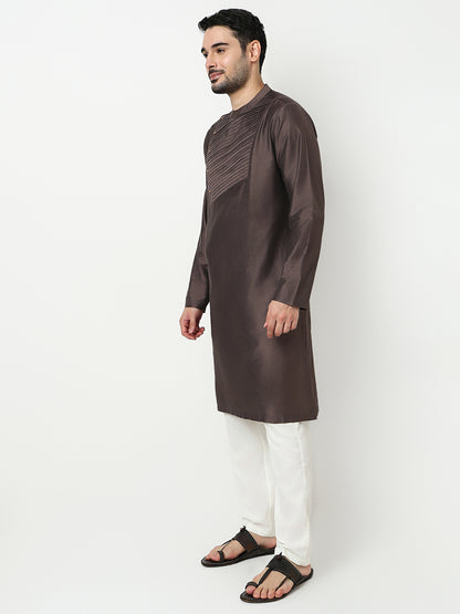 Pintuck Long Kurta