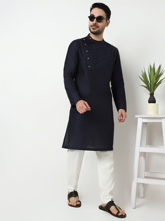 Pintuck Long Kurta
