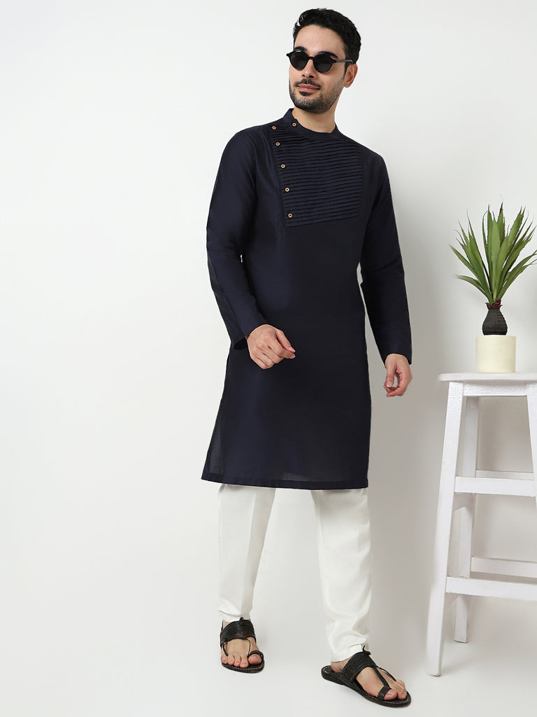 Pintuck Long Kurta
