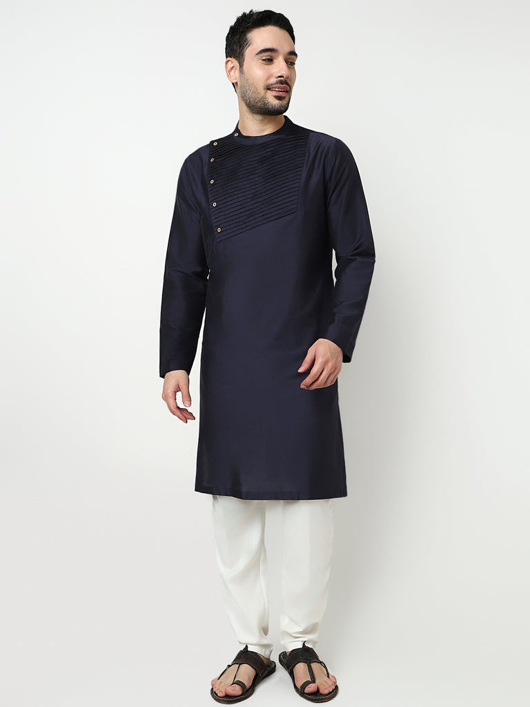 Pintuck Long Kurta