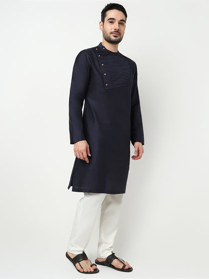 Pintuck Long Kurta
