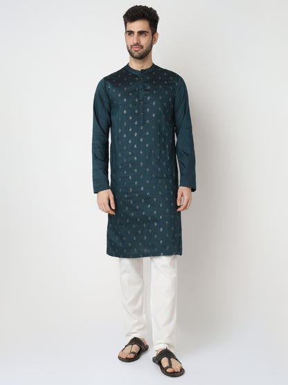 Embroidered Long Kurta