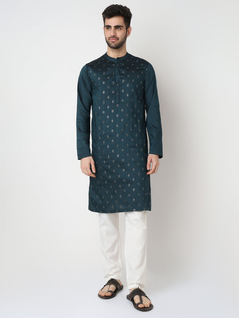 Embroidered Long Kurta