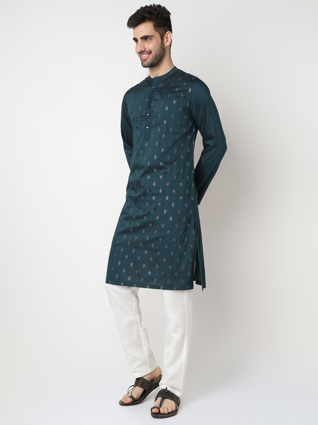 Embroidered Long Kurta