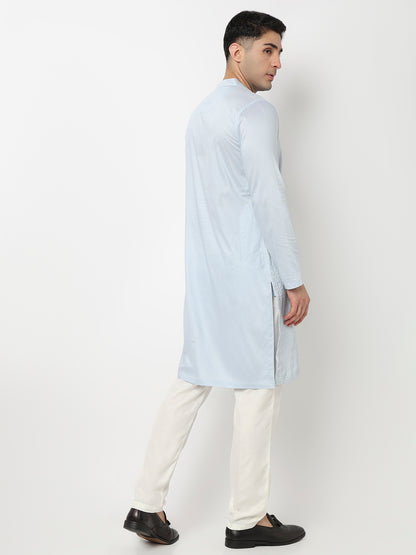 Embroidered Straight Long Kurta