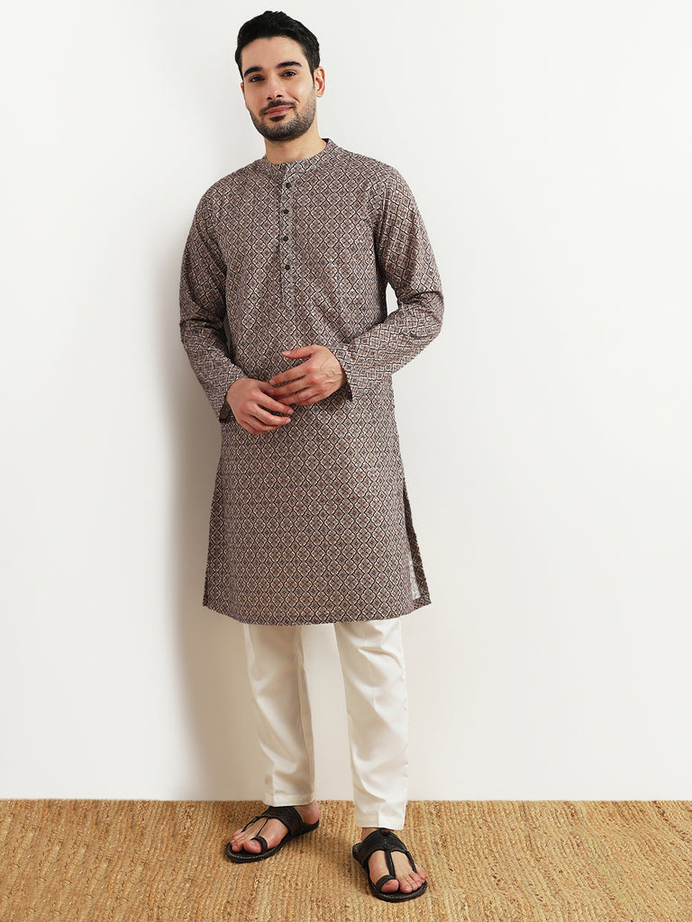 Digital Print Long Kurta