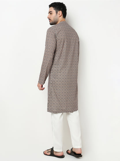 Digital Print Long Kurta
