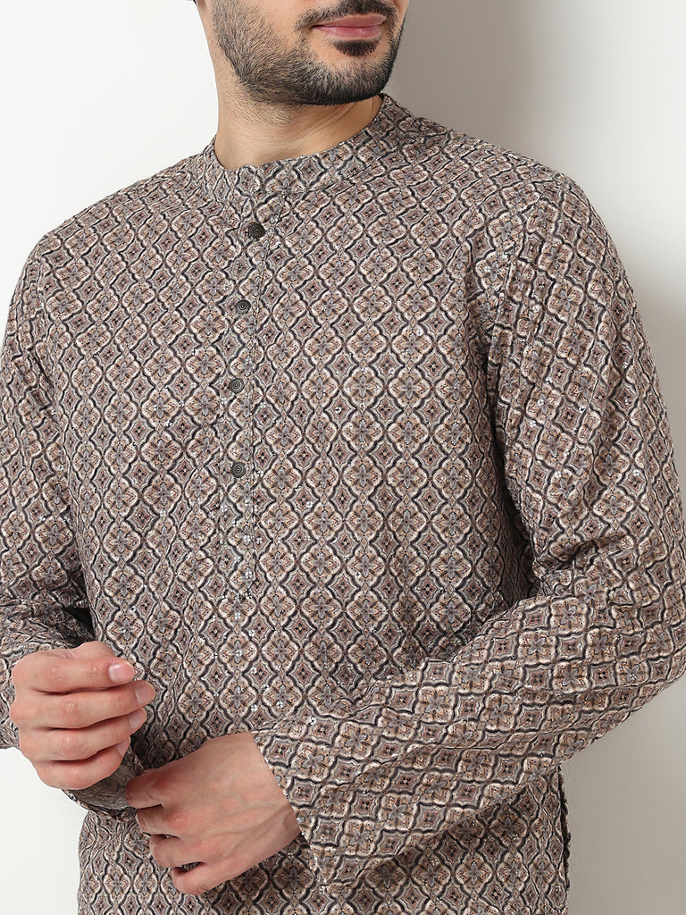 Digital Print Long Kurta