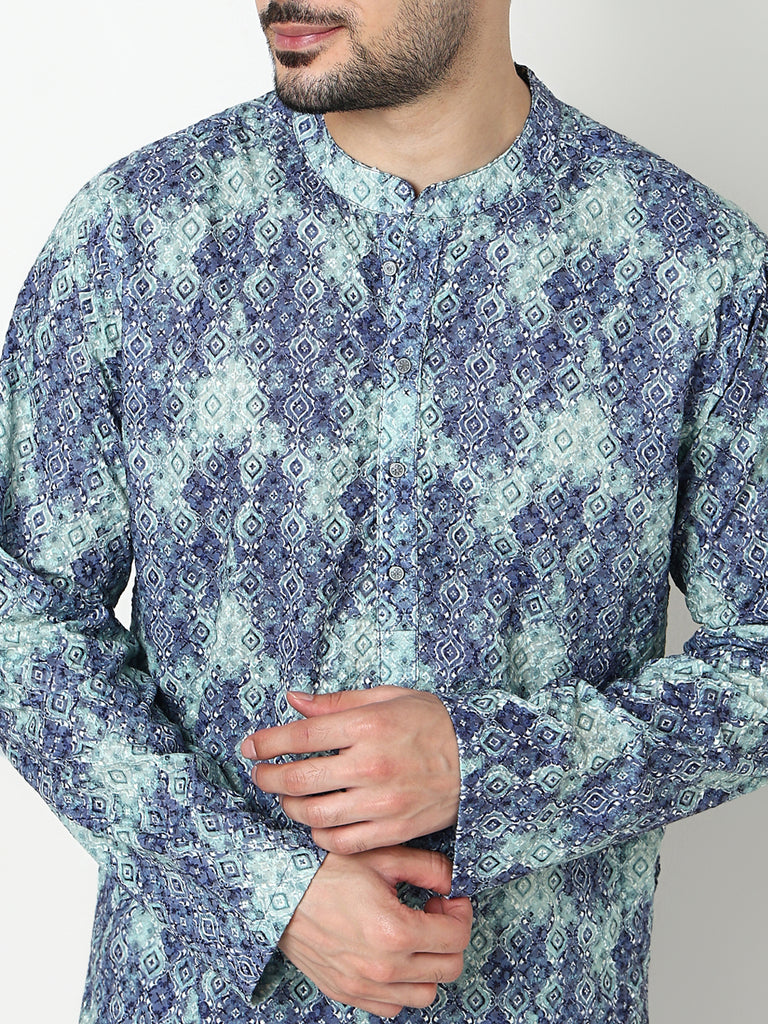 Digital Print Long Kurta