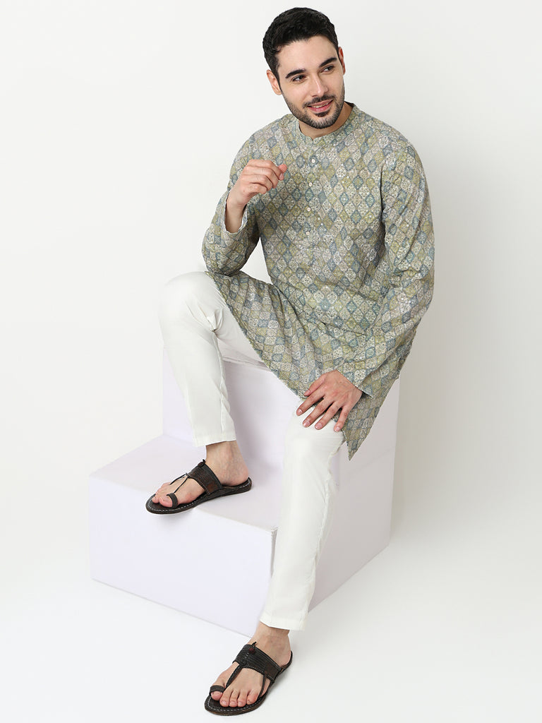 Digital Print Long Kurta