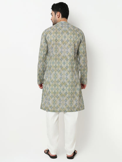 Digital Print Long Kurta