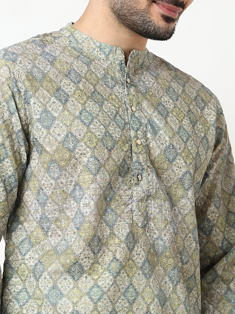 Digital Print Long Kurta