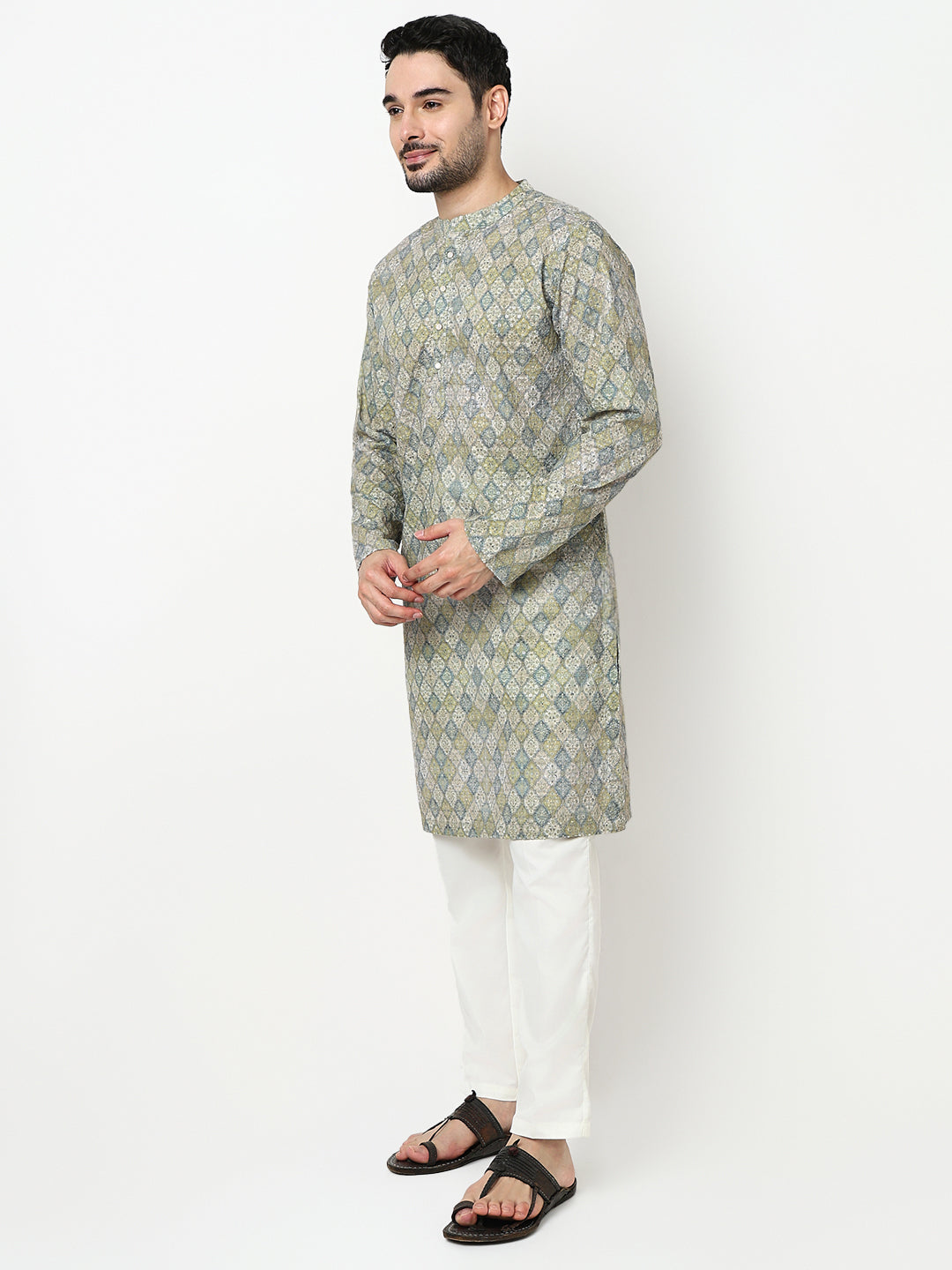 Digital Print Long Kurta