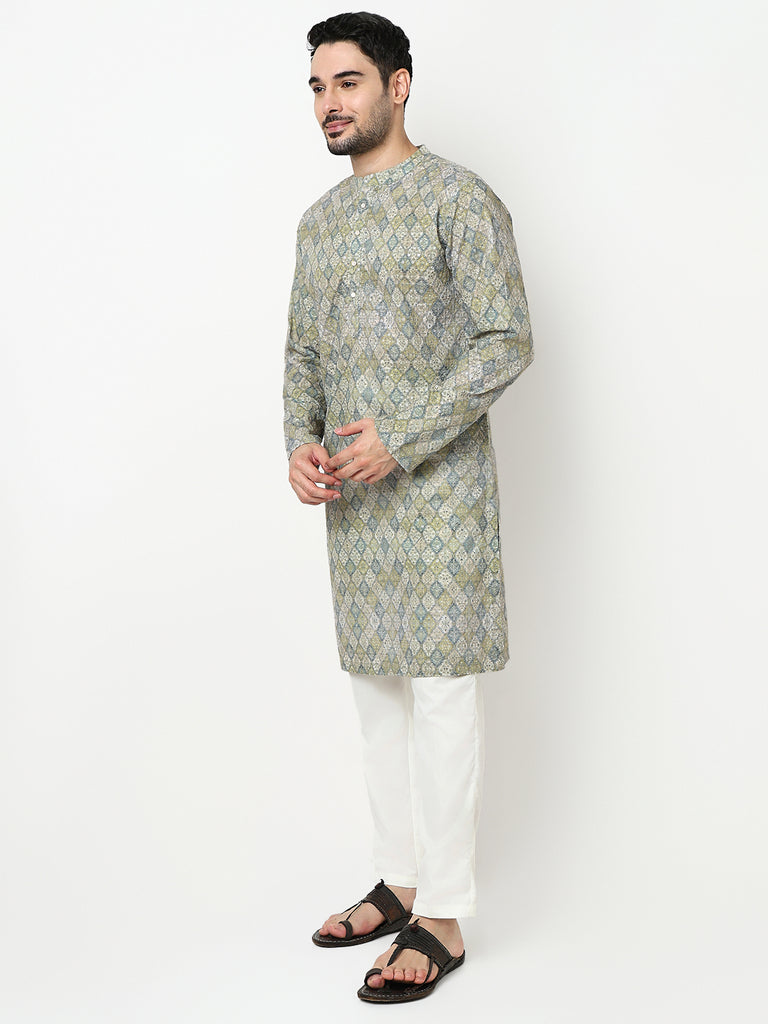 Digital Print Long Kurta