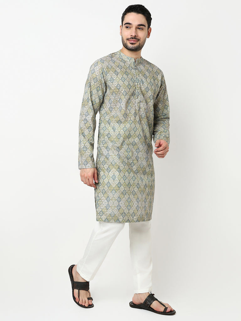 Digital Print Long Kurta