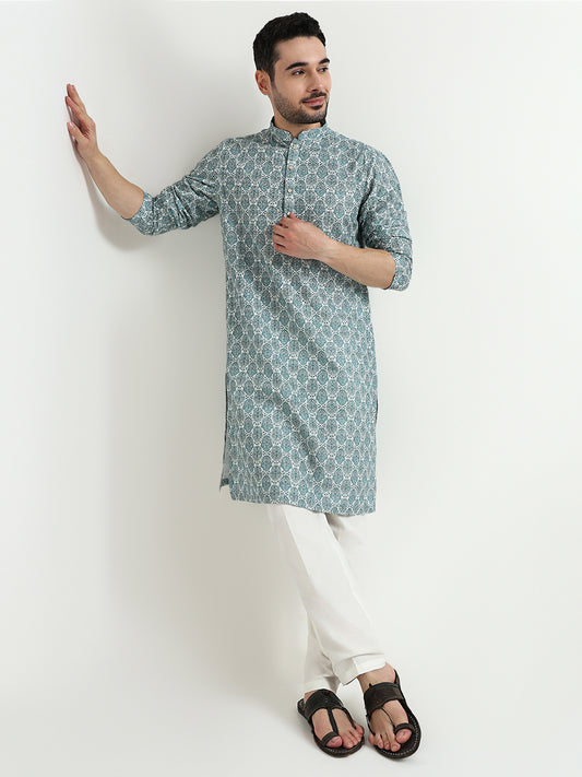 Digital Print Long Kurta