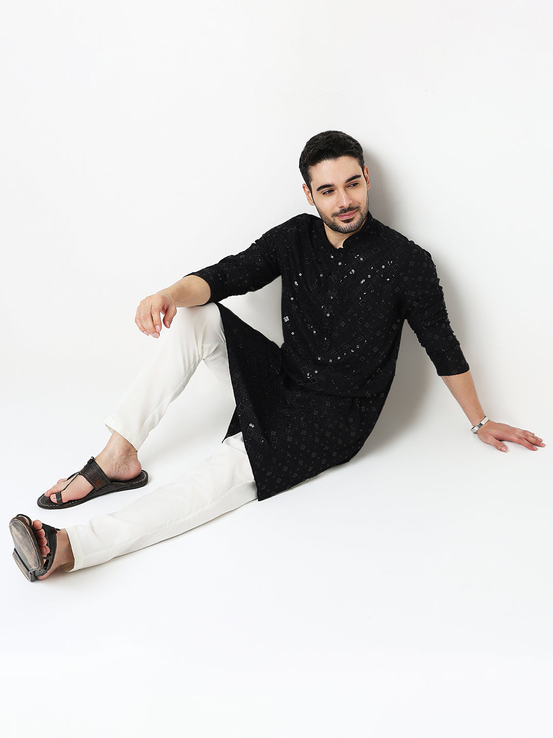 Embroidered Long Kurta