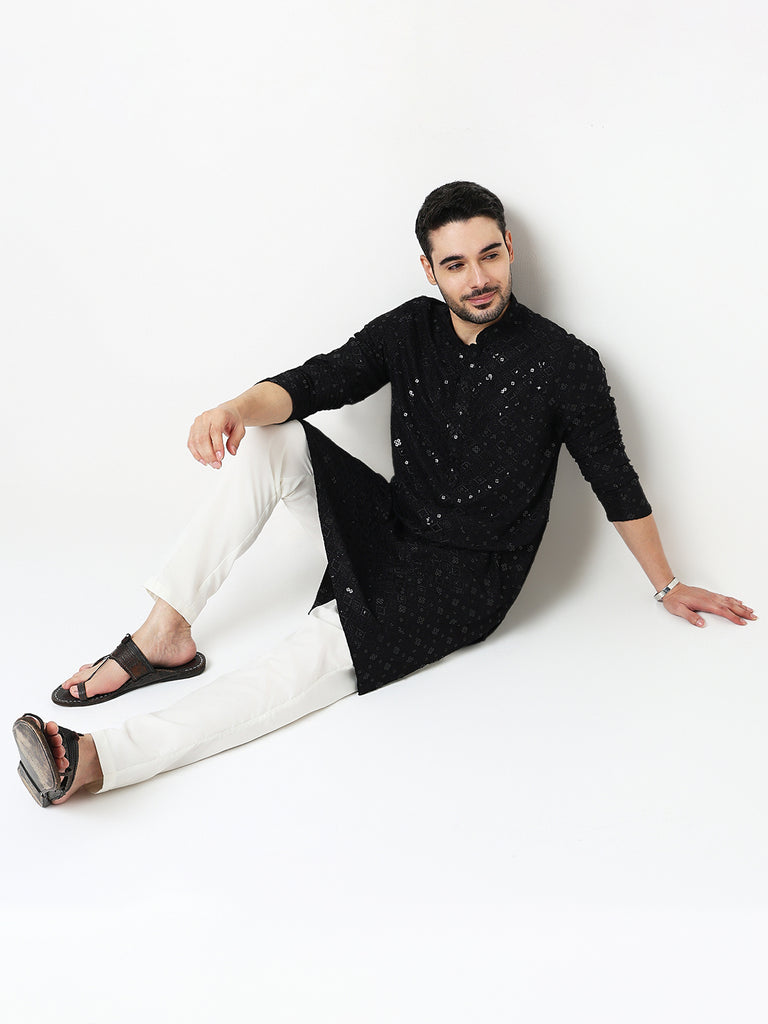 Embroidered Long Kurta