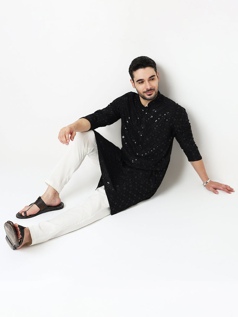 Embroidered Long Kurta