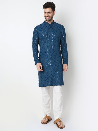Embroidered Long Kurta