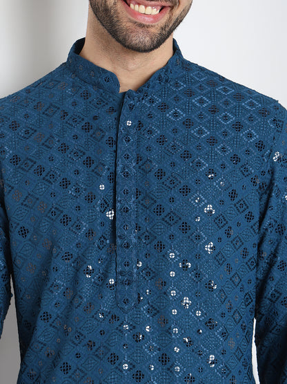Embroidered Long Kurta