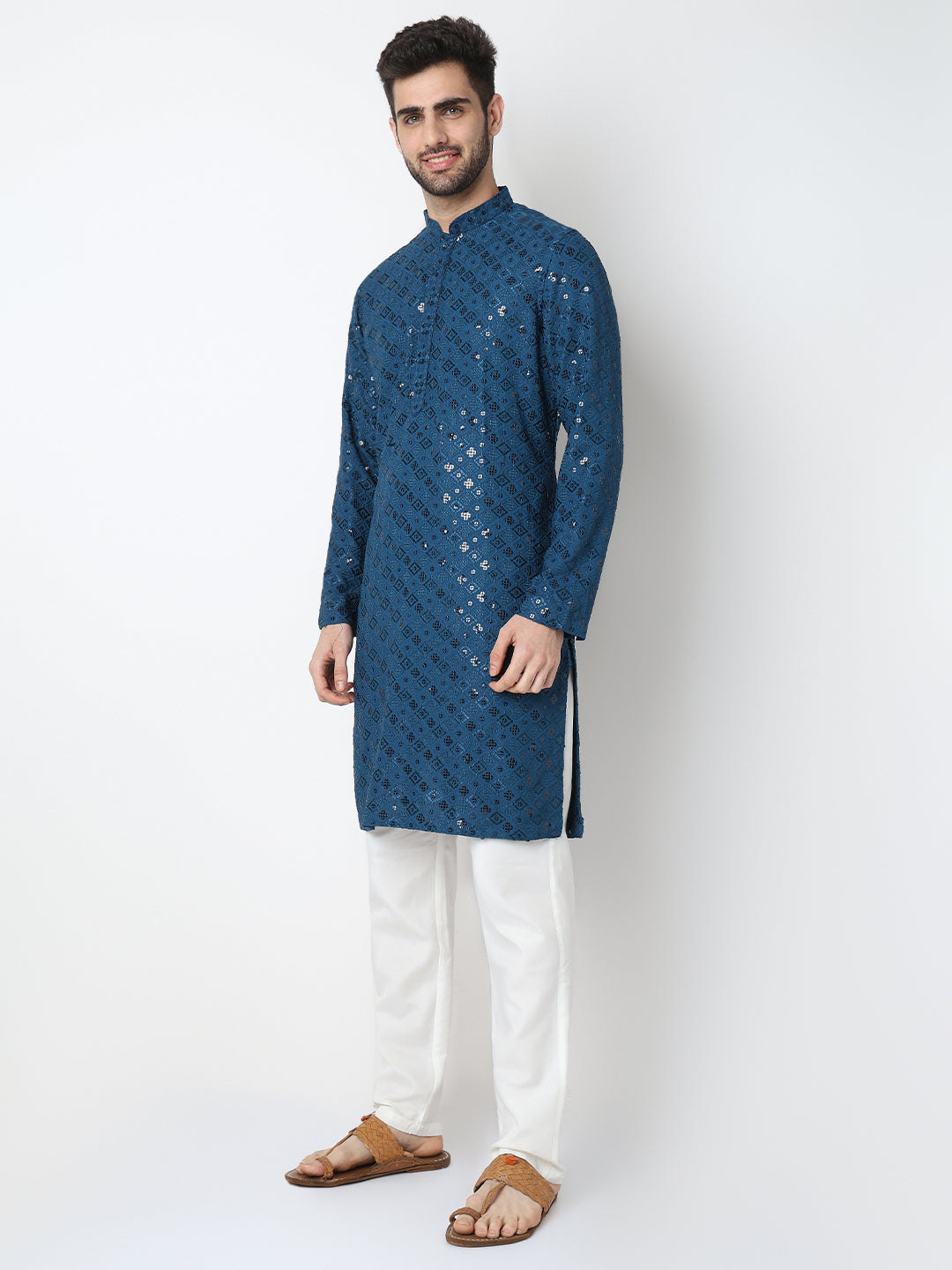 Embroidered Long Kurta