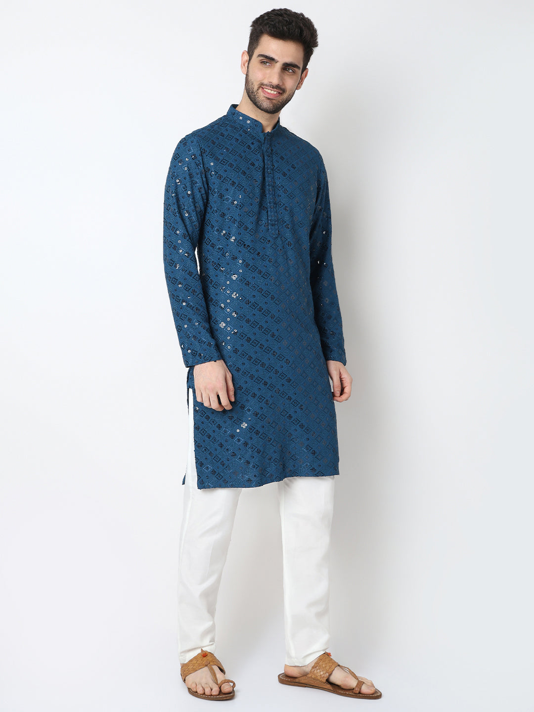 Embroidered Long Kurta