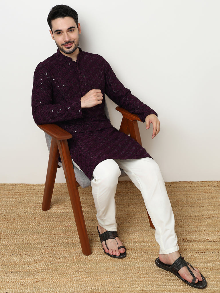 Embroidered Long Kurta