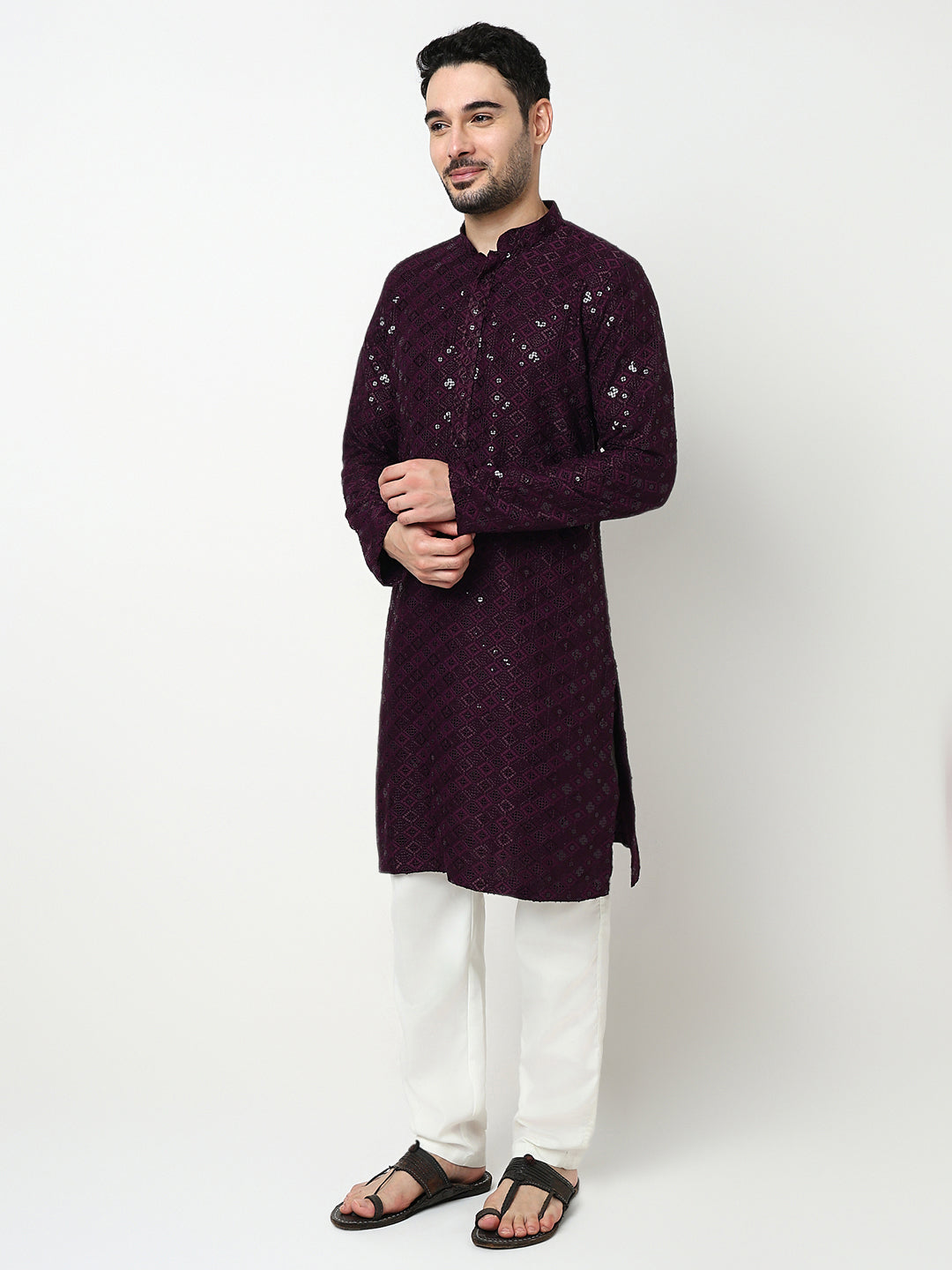Embroidered Long Kurta