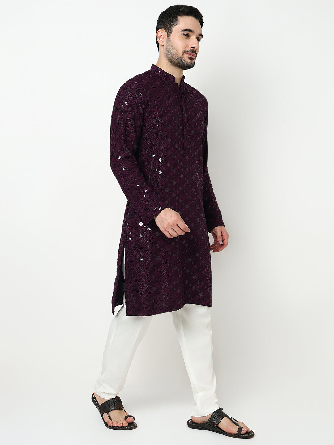 Embroidered Long Kurta