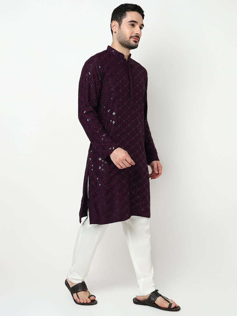 Embroidered Long Kurta