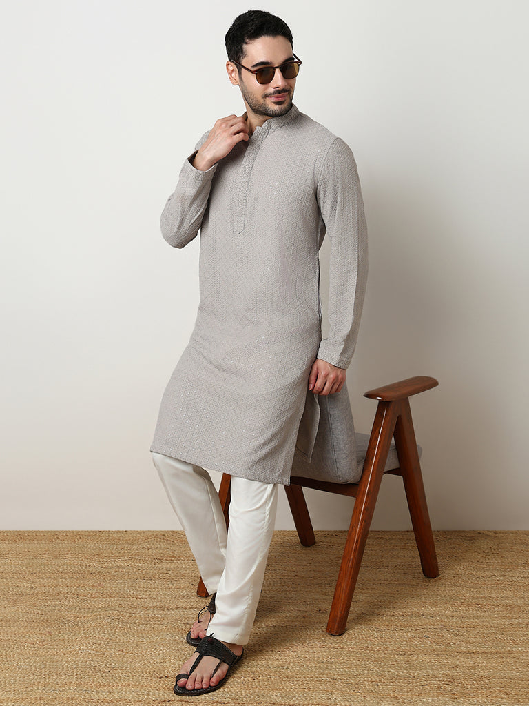 Embroidered Long Kurta