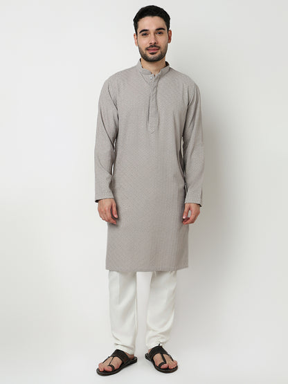 Embroidered Long Kurta