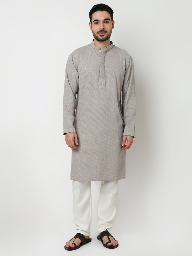 Embroidered Long Kurta