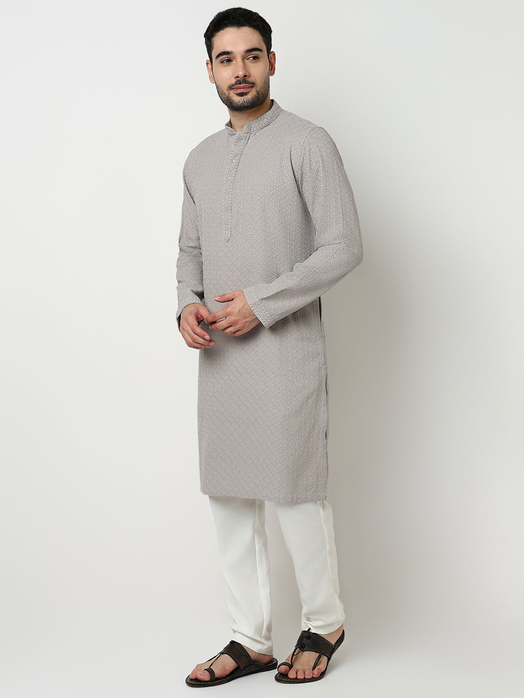 Embroidered Long Kurta