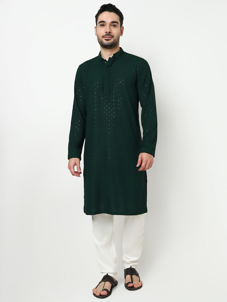 Embroidered Long Kurta