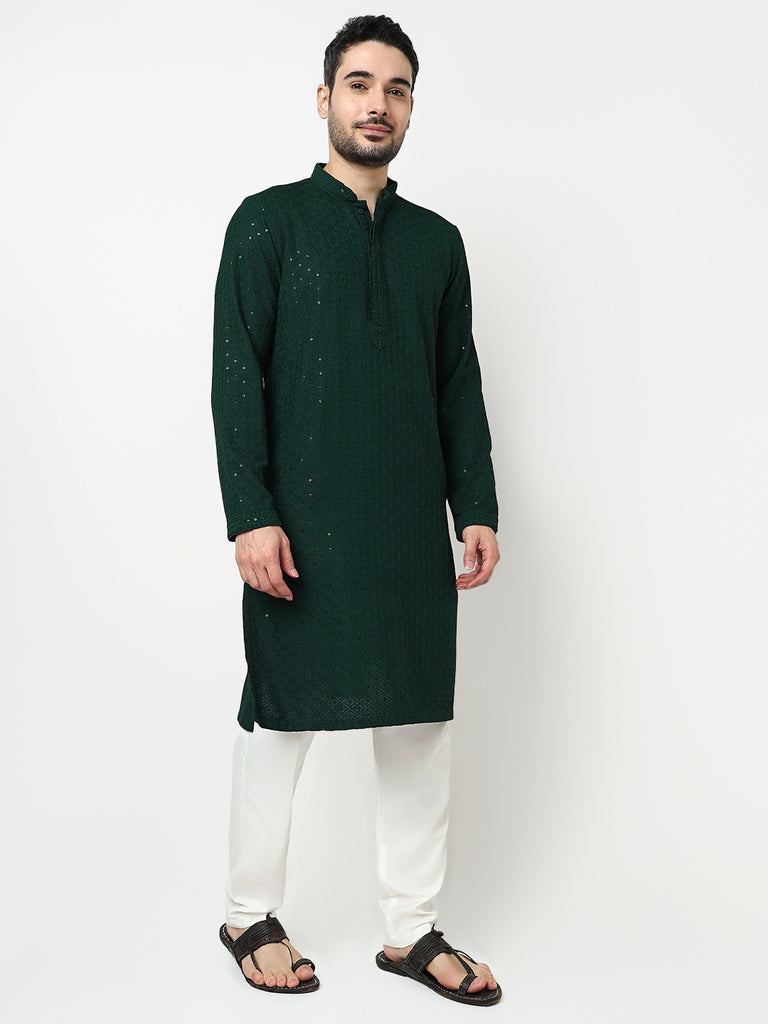 Embroidered Long Kurta