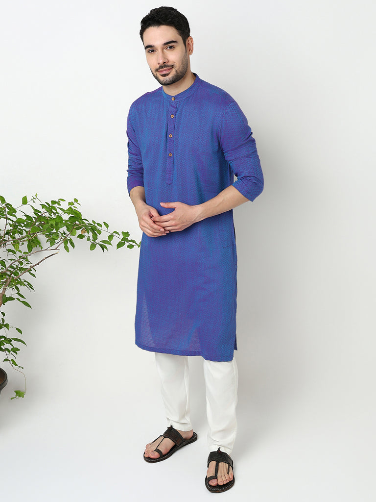 Yarn Dyed Long Kurta