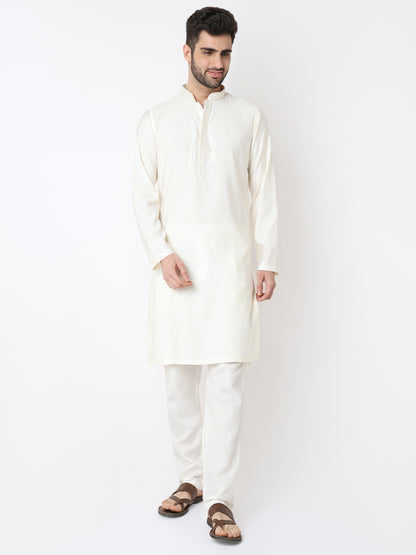 Dobby Jacquard Long Kurta