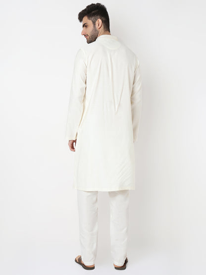 Dobby Jacquard Long Kurta