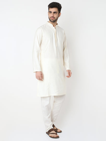 Dobby Jacquard Long Kurta