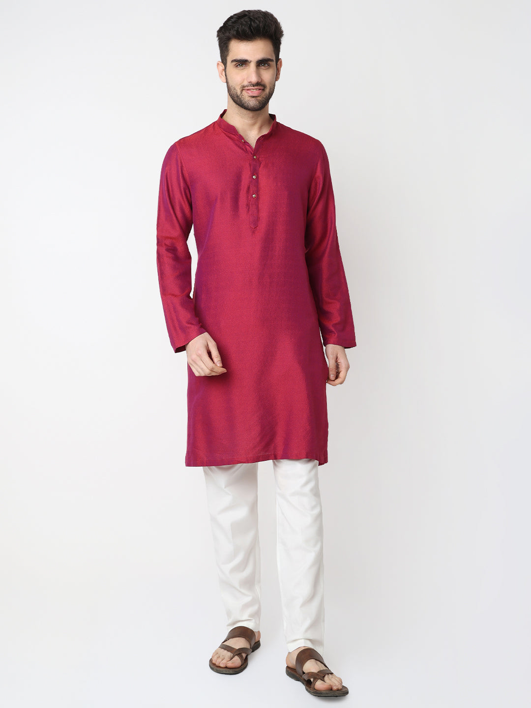 Dobby Jacquard Long Kurta