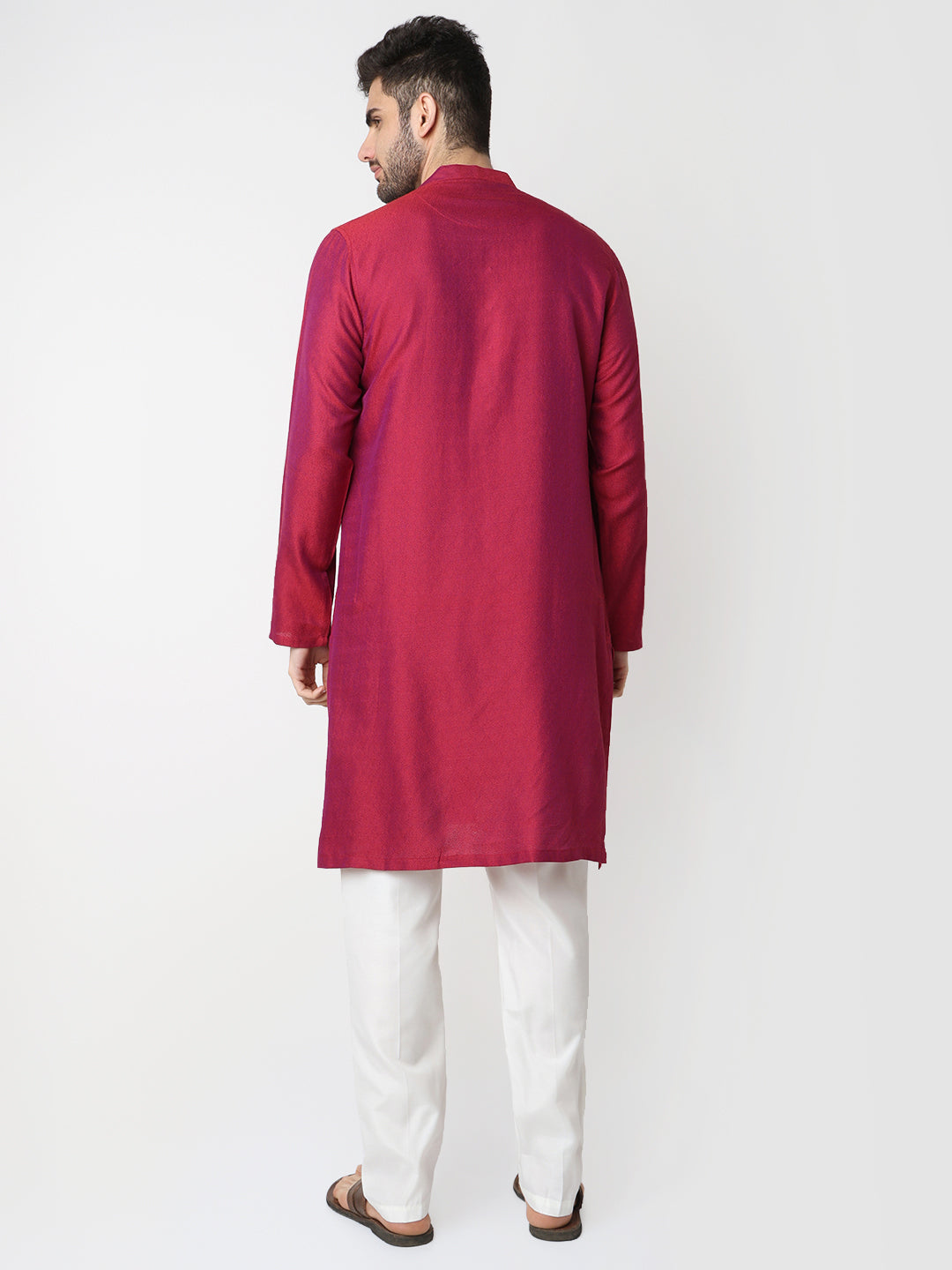 Dobby Jacquard Long Kurta