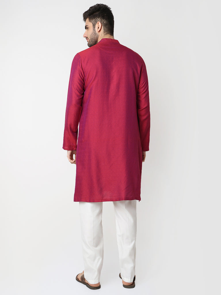 Dobby Jacquard Long Kurta