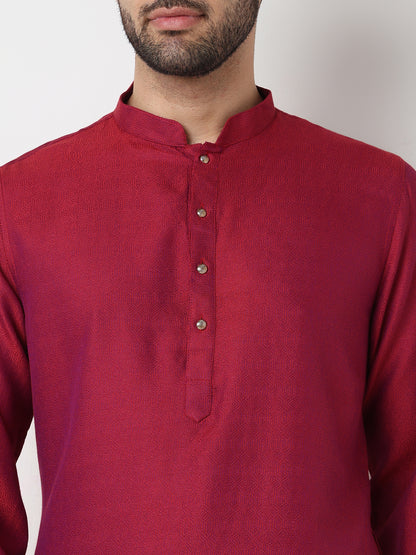 Dobby Jacquard Long Kurta