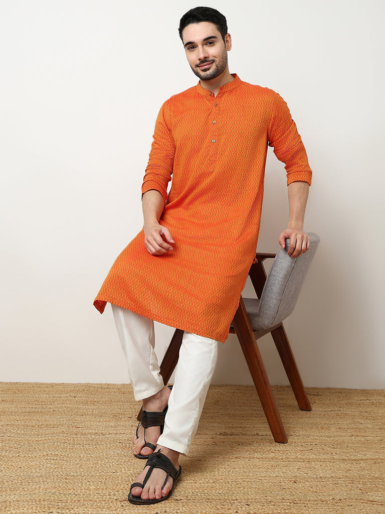 Yarn Dyed Long Kurta