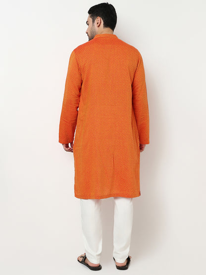 Yarn Dyed Long Kurta